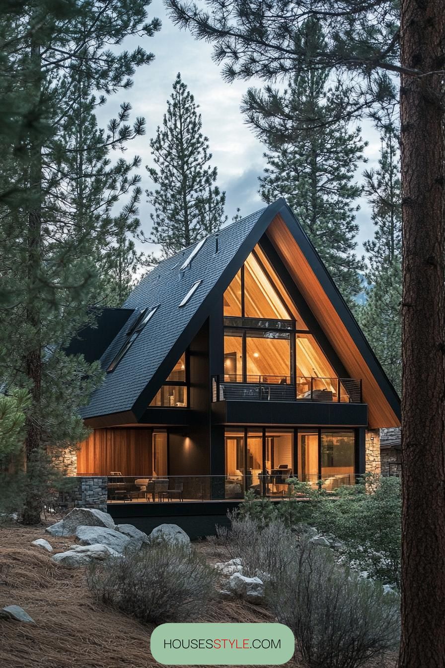 A-frame Cabin With Skylights - photo 3