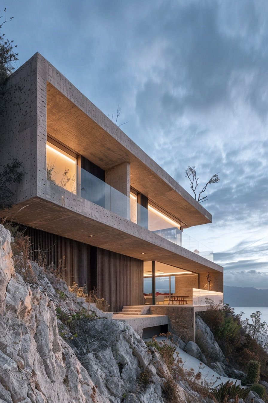 Dramatic Cliffside House Design - photo 3
