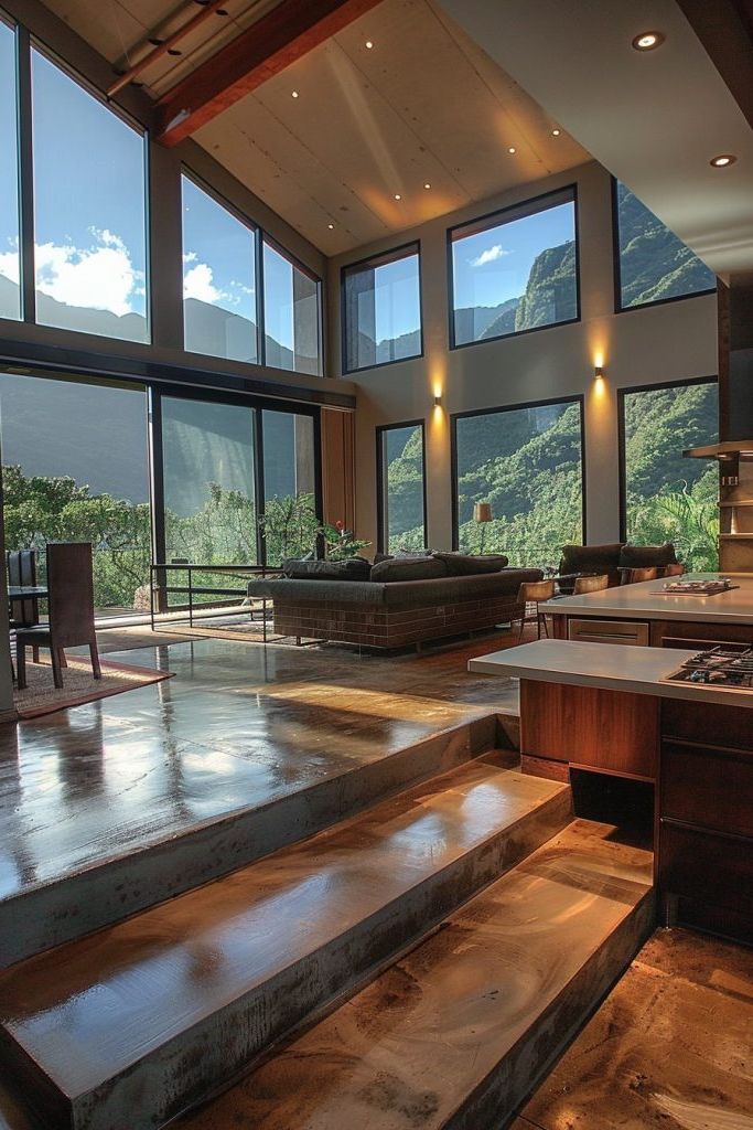 Sunken Kitchen With a Raised View - photo 3