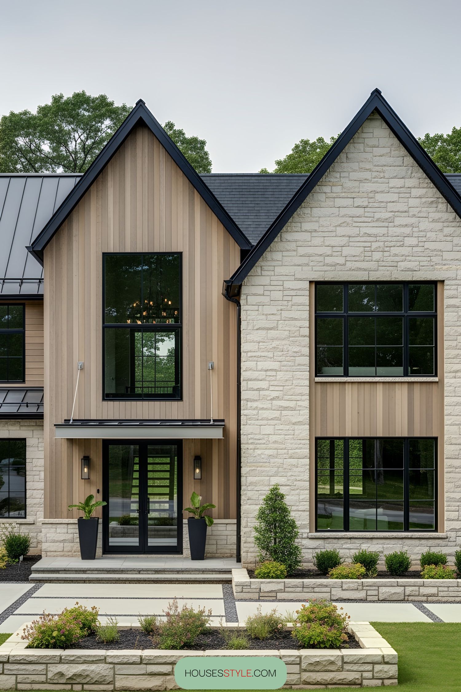 Forest Home Balancing Old-Style Charm and New Design