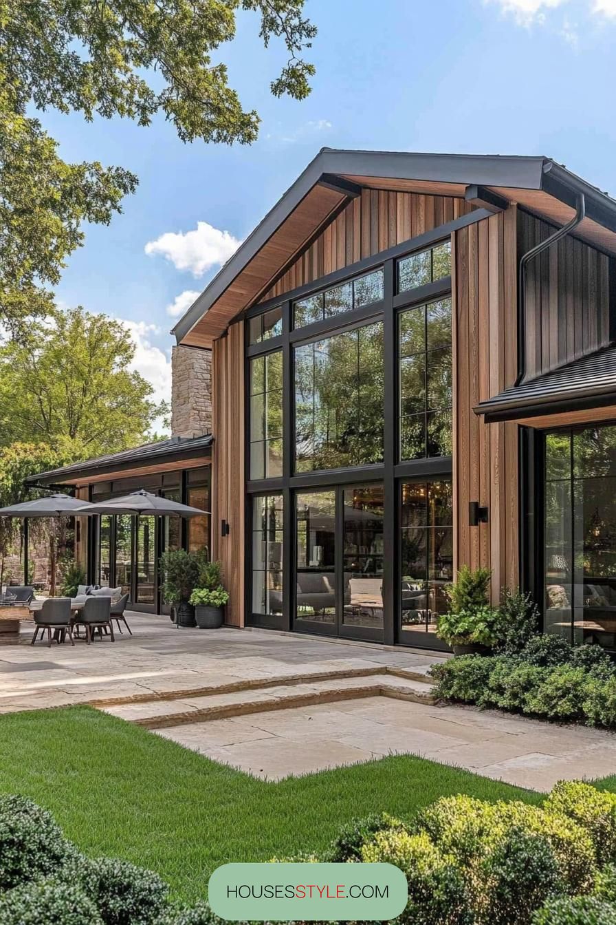Timber and Glass Getaway Reverie