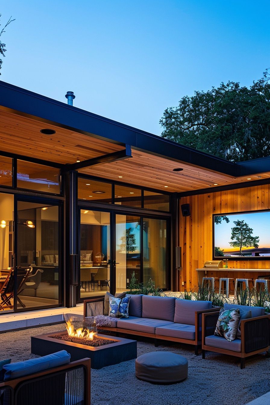 Home Theaters Set Up Outdoors - photo 3