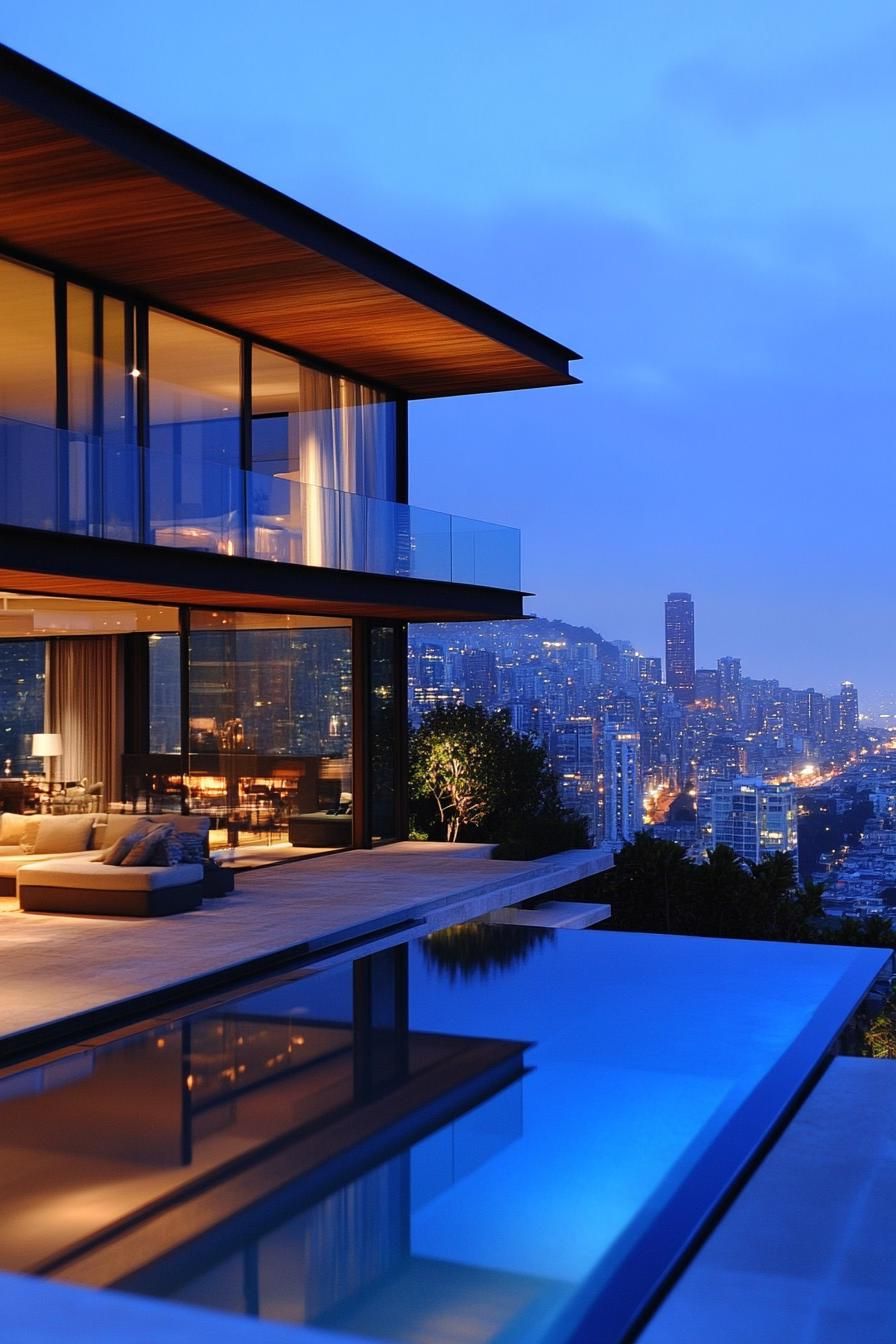Infinity Pool With City Skyline Views - photo 4