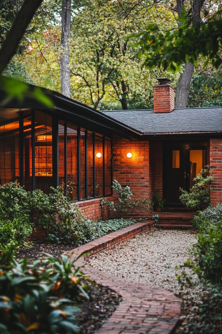 52 Charming Houses with Brick Exterior You Must See - photo 9