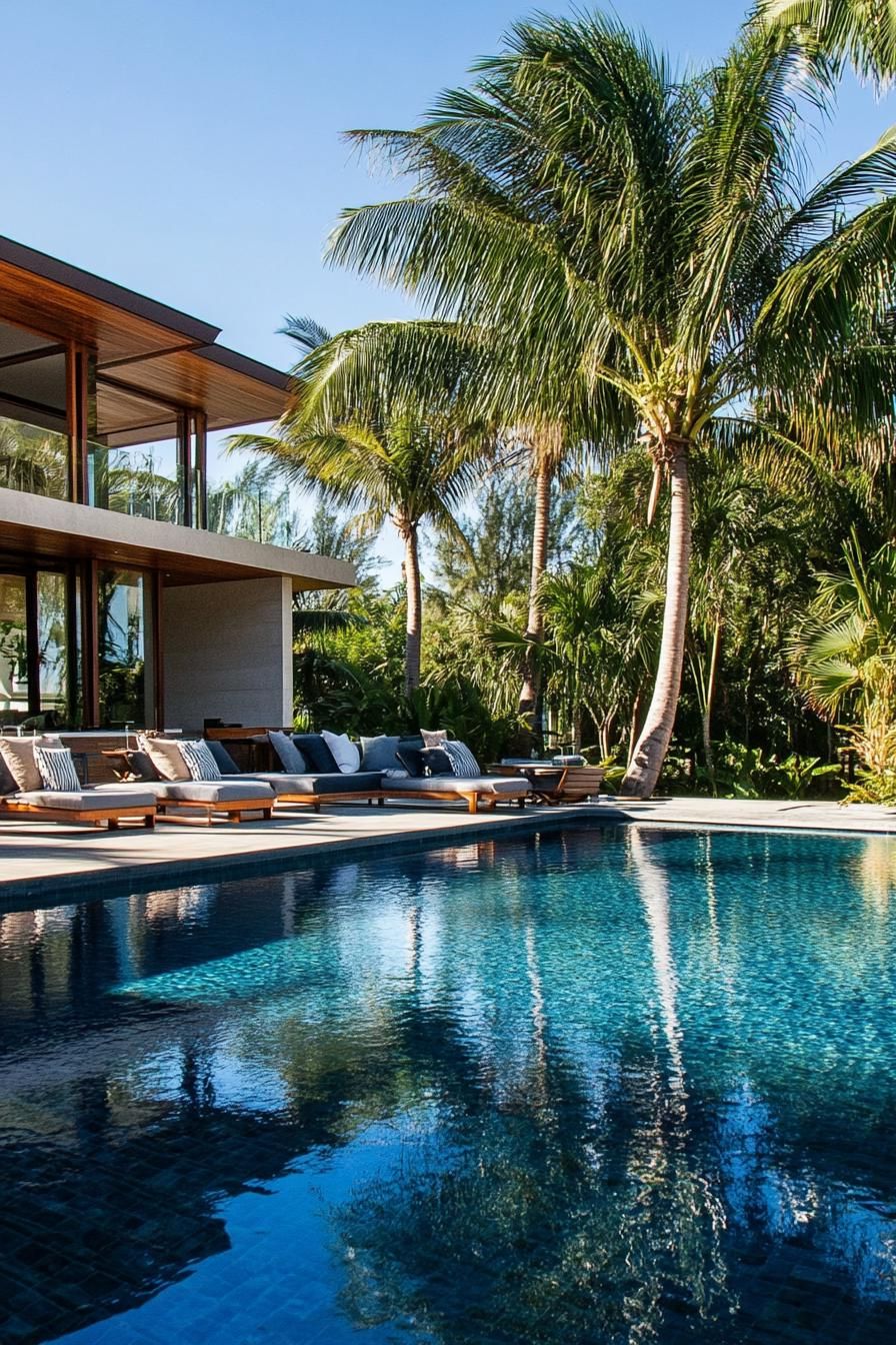 Tropical Pool With a Swim-Up Bar - photo 4