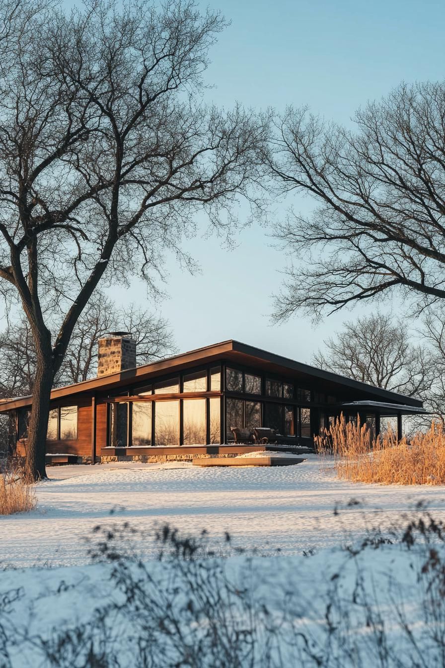 Low-Pitched Roof With Wide Overhang - photo 4