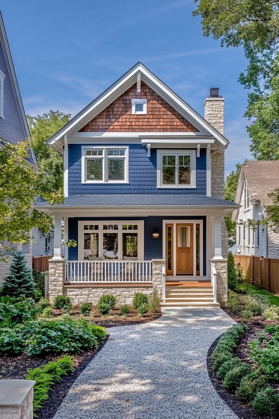 31 Lovable Craftsman Houses and Their Exterior Designs - photo 21