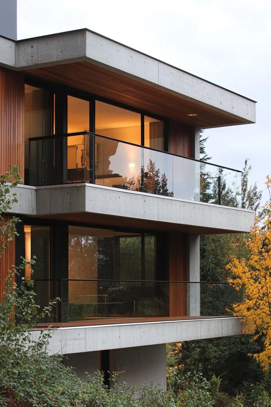 Floating Cantilevered Balcony Designs - photo 2