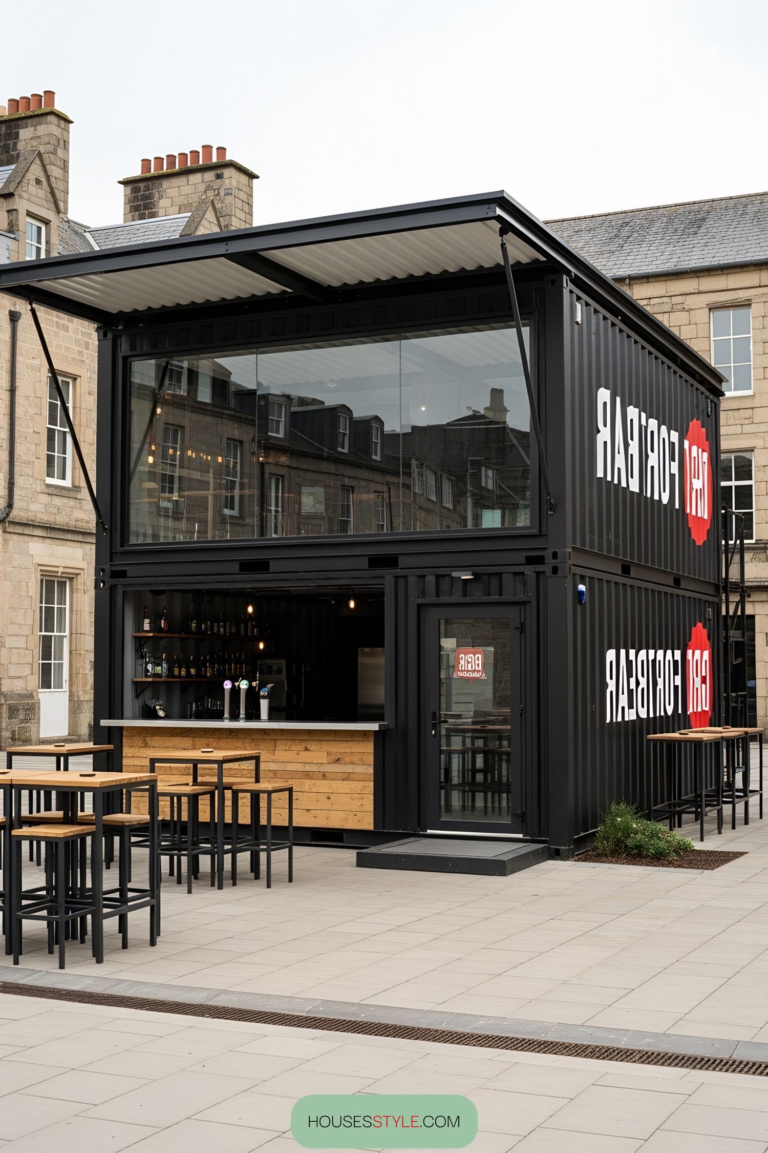 Boxy Brews And Views: The Steel Sip Spot