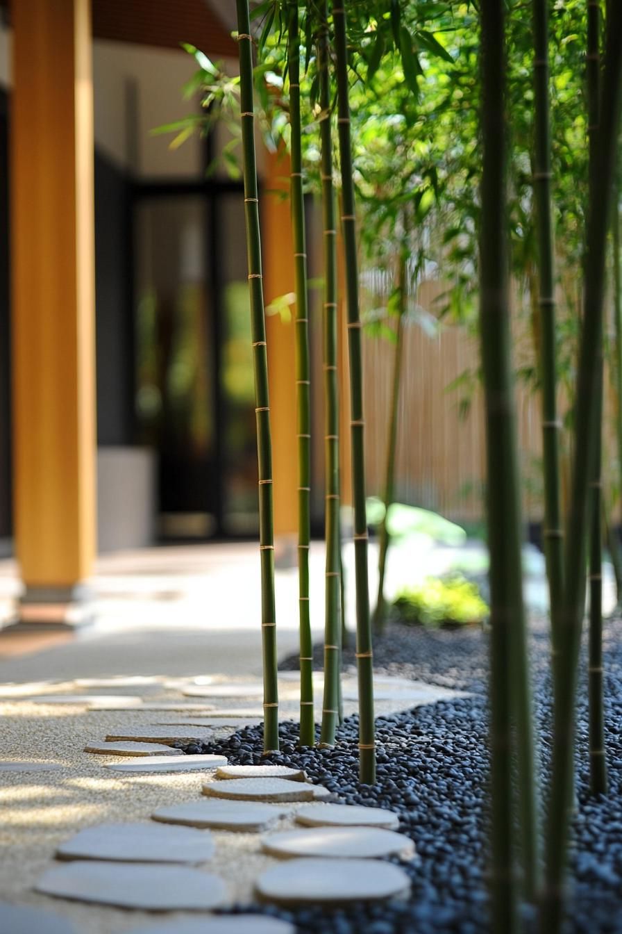 Rock and Bamboo Accents in Zen Gardens - photo 2