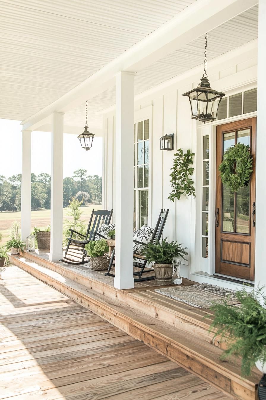 Porch Designed for Relaxing