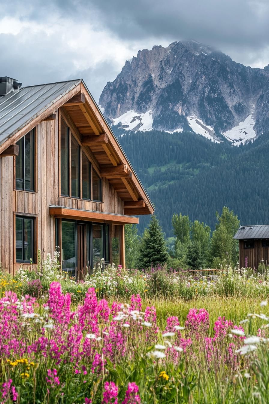 Alpine-Style Mountain House