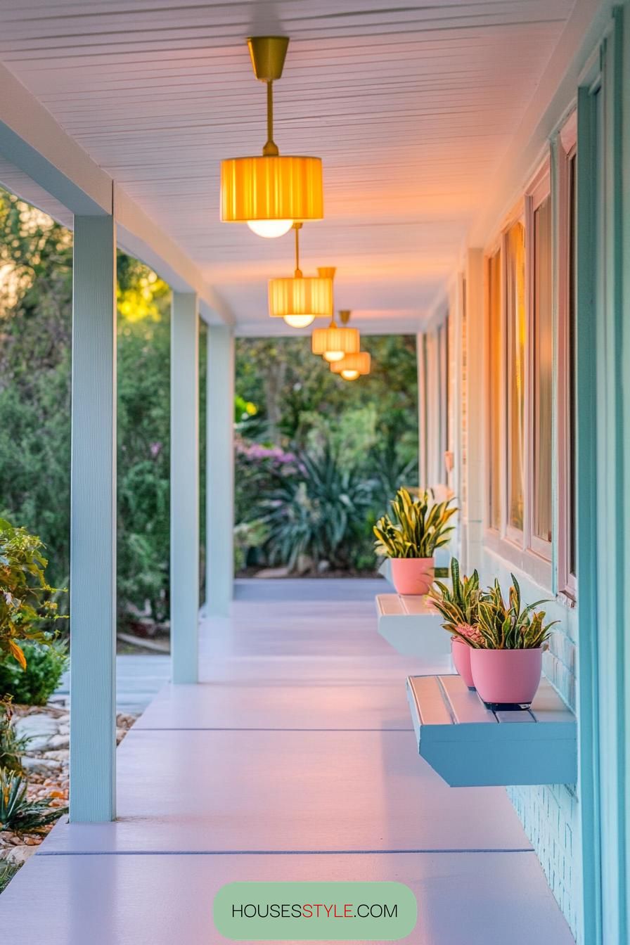 Retro Outdoor Lighting Ideas