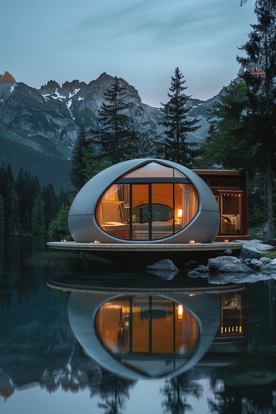 Suspended Floating Sphere Home - photo 3
