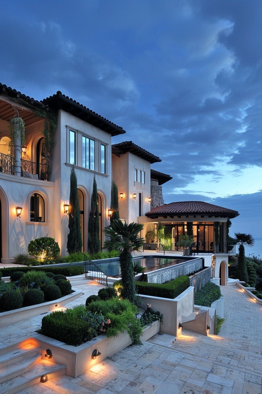 Building on Terraced Hillsides