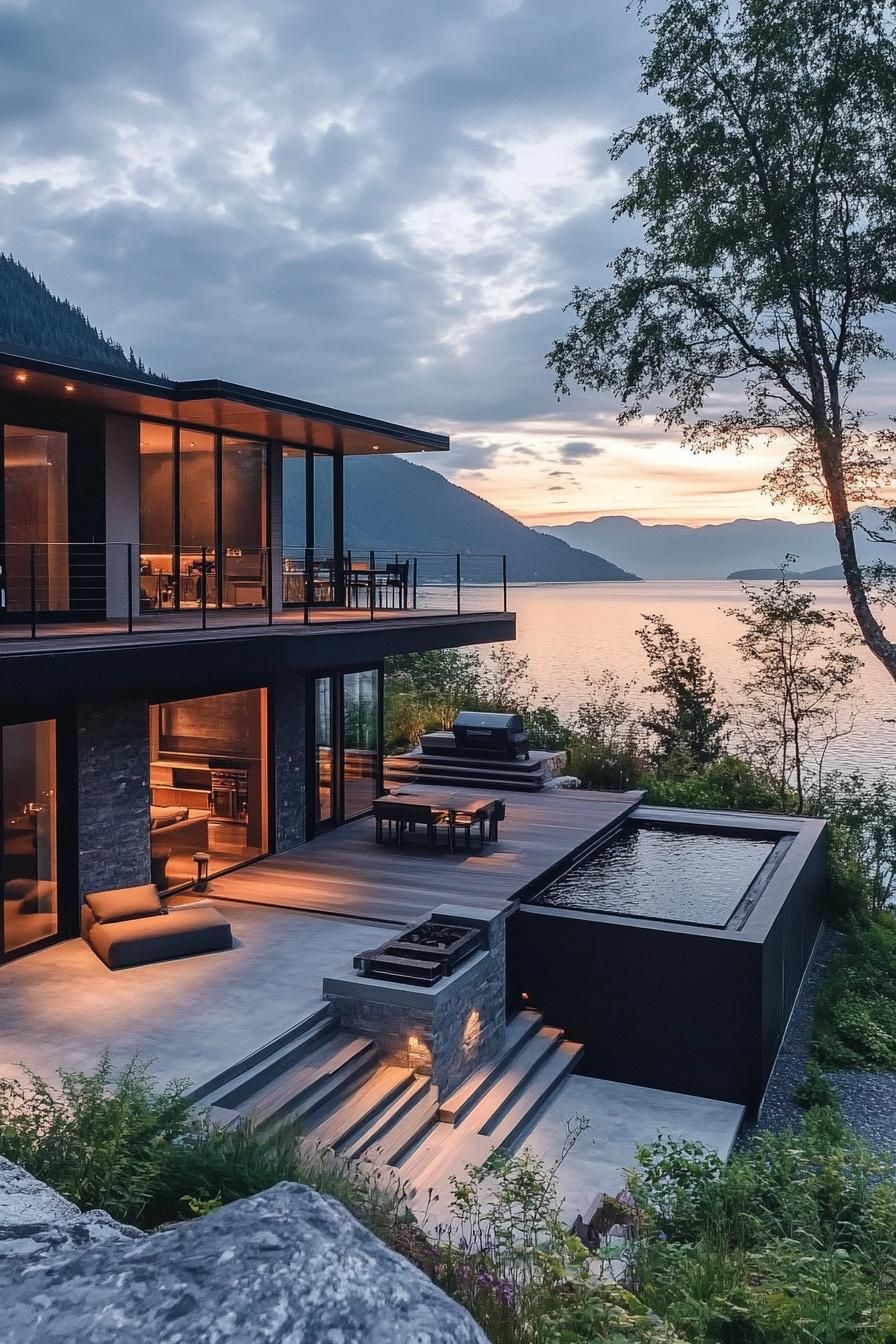 Multi-level Decks That Step Down