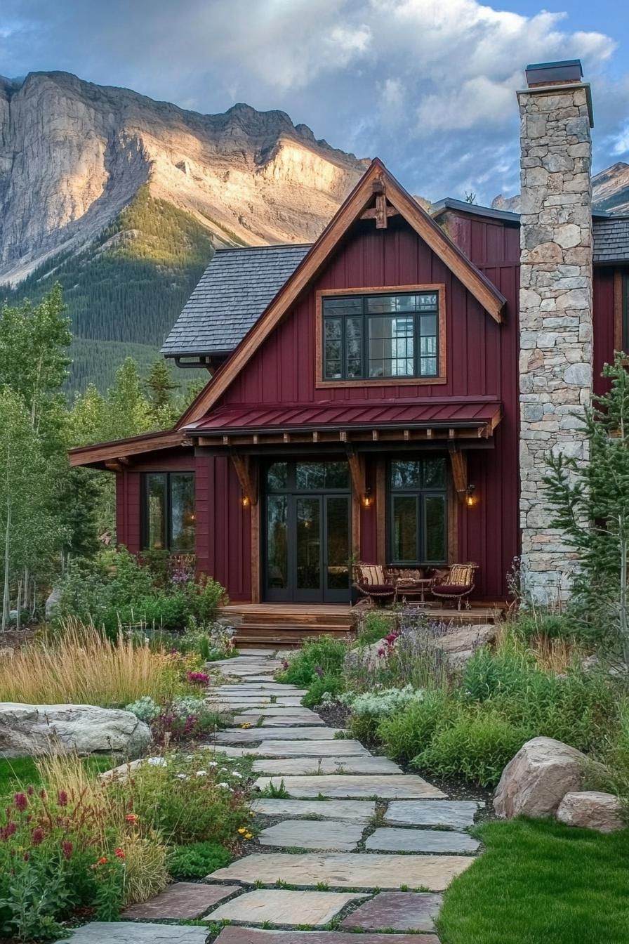 A Crimson Mountain Home Done Right
