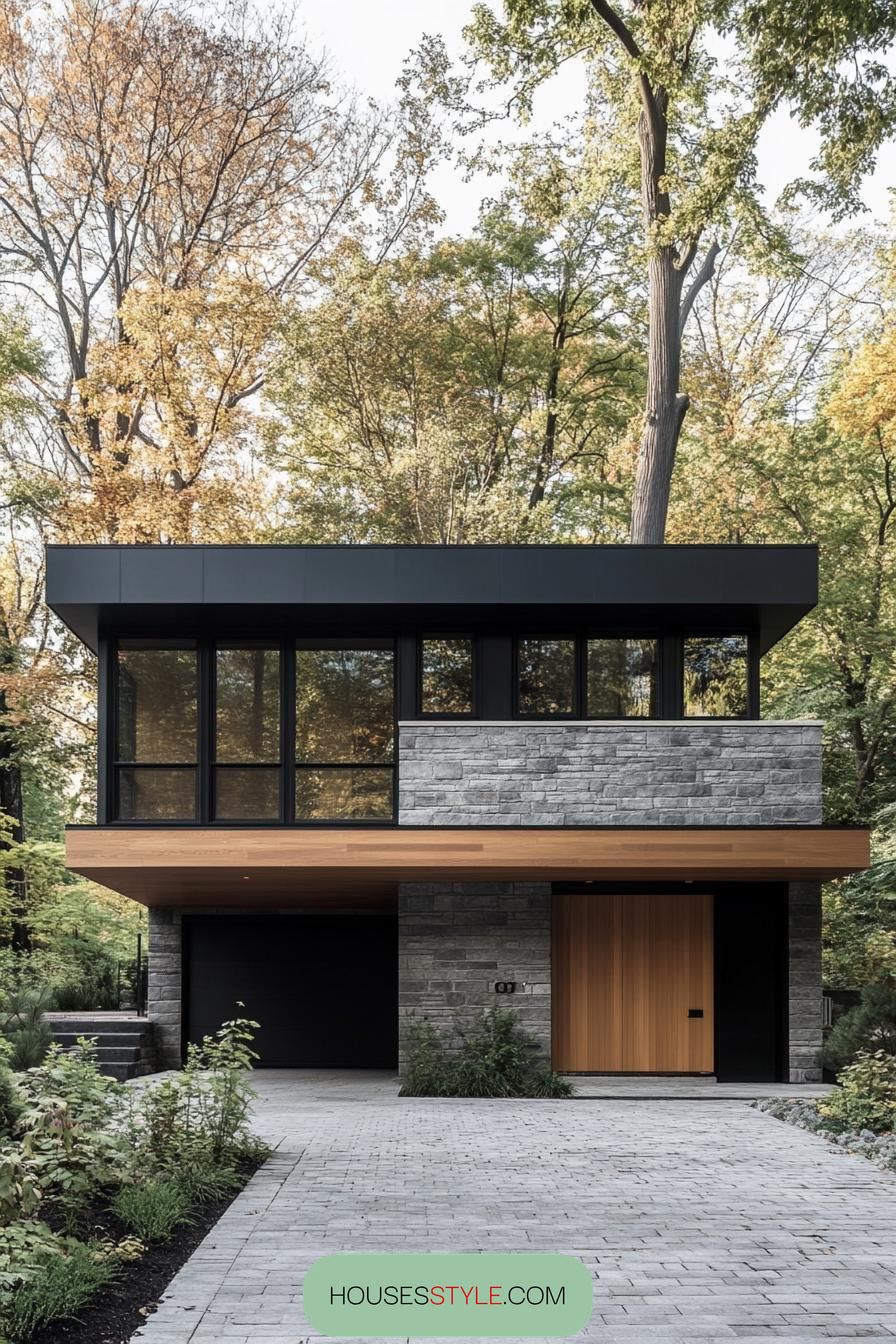 Architectural Harmony in the Woods
