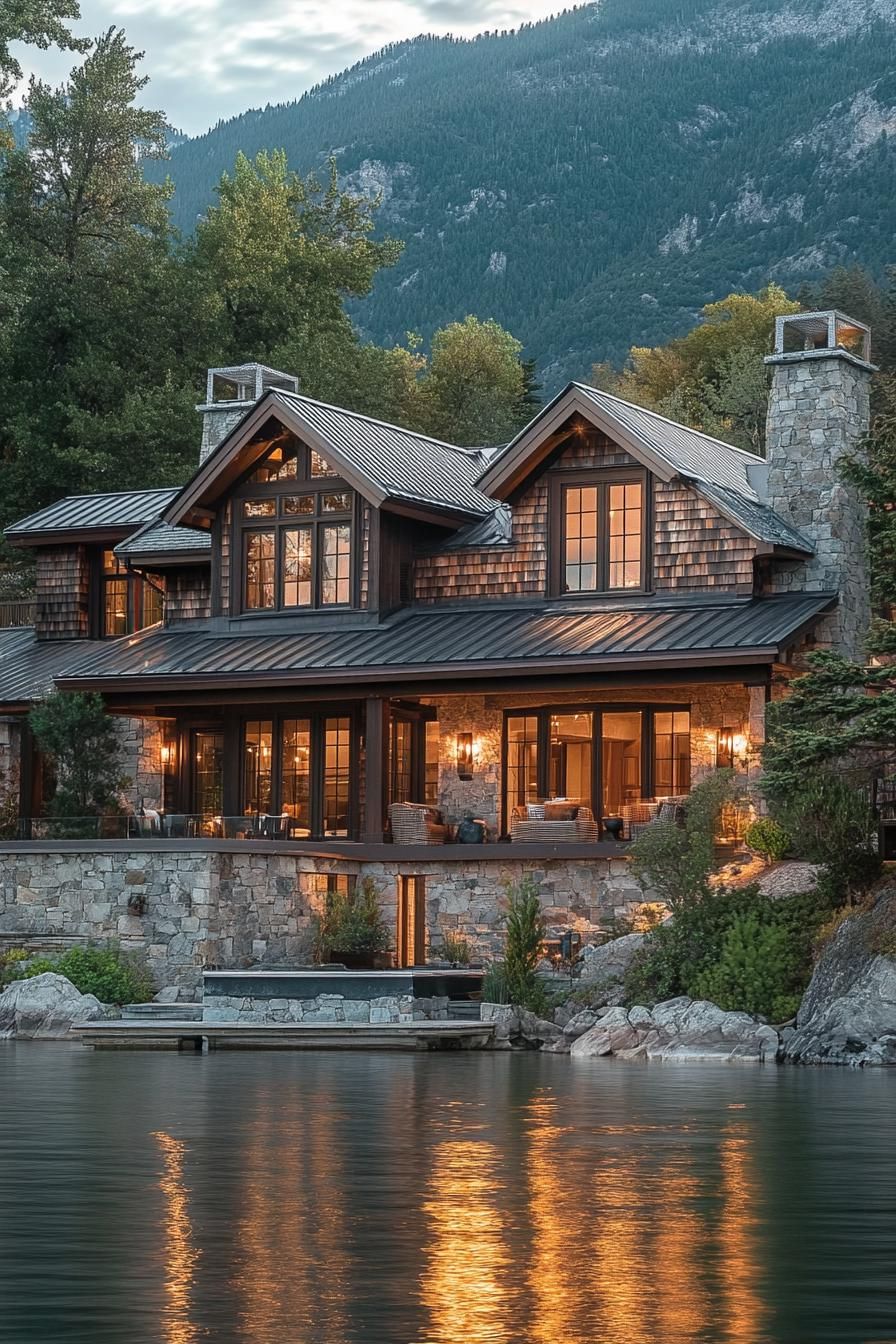 Rustic Shingles Paired With A Metal Roof - photo 3
