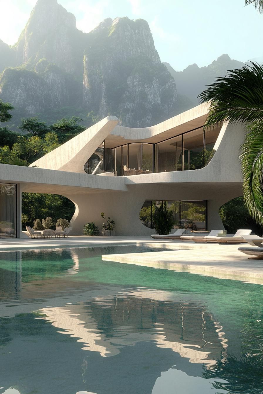 Futuristic Homes With Geometric Shapes - photo 2