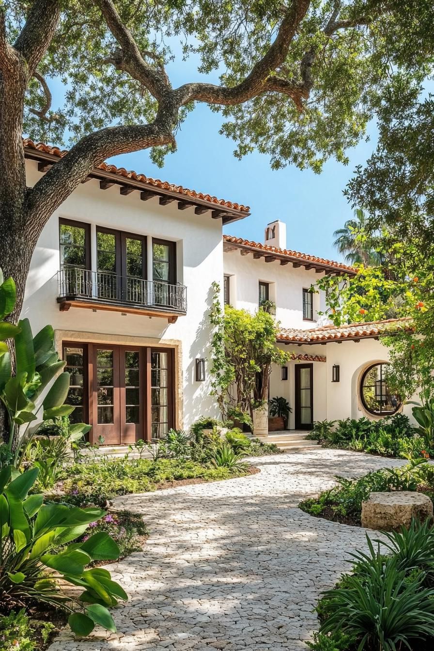 A Warm Mediterranean-Style Retreat