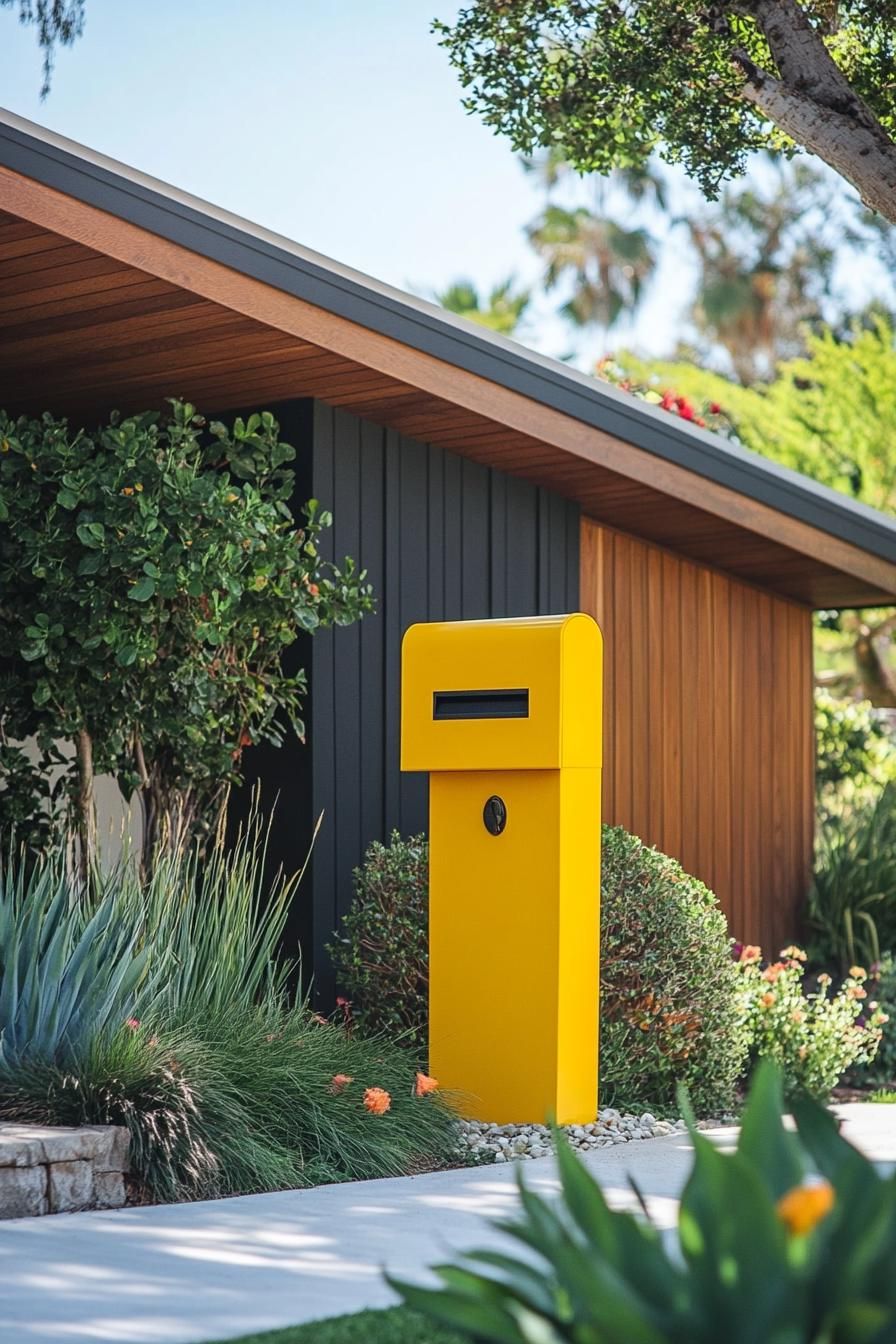 Bright, Bold Statement Mailbox Ideas - photo 2