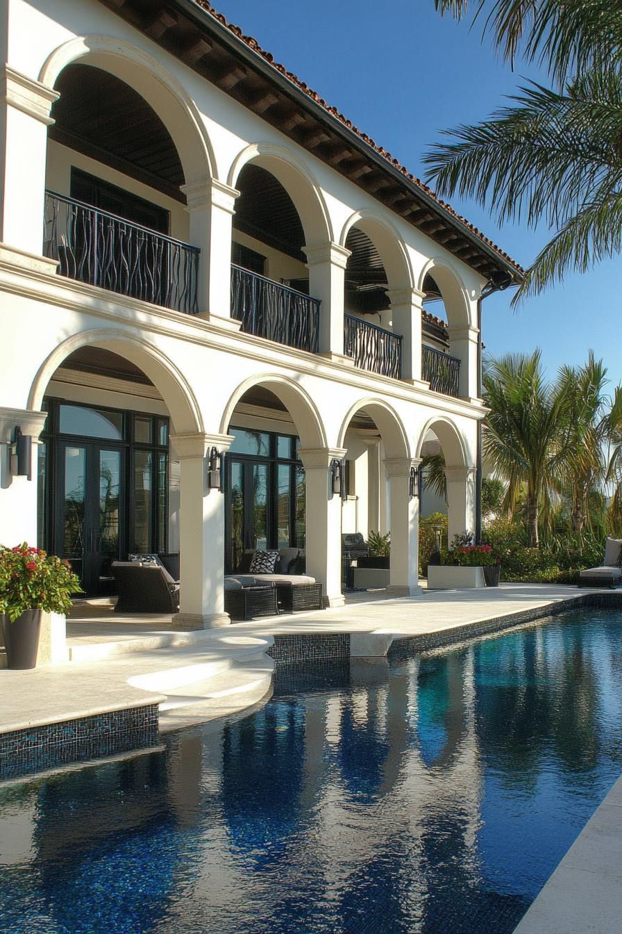 A Mansion Defined by Its Arches