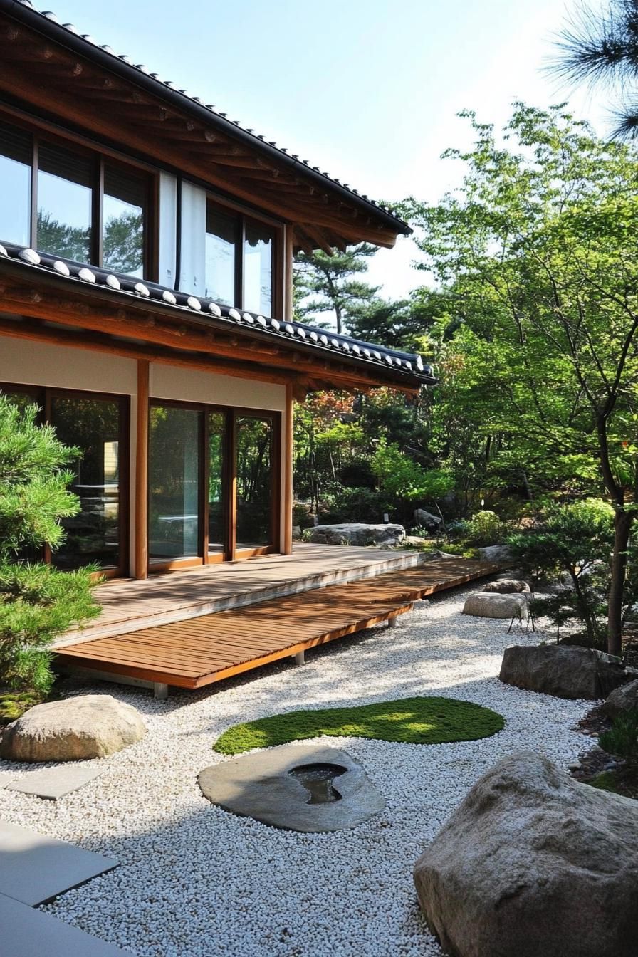 Peaceful Minimalist Zen Gardens - photo 4