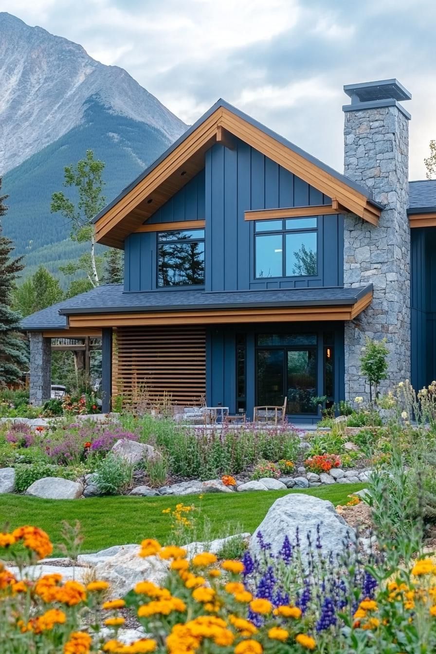 A Cozy Corner in Shades of Blue