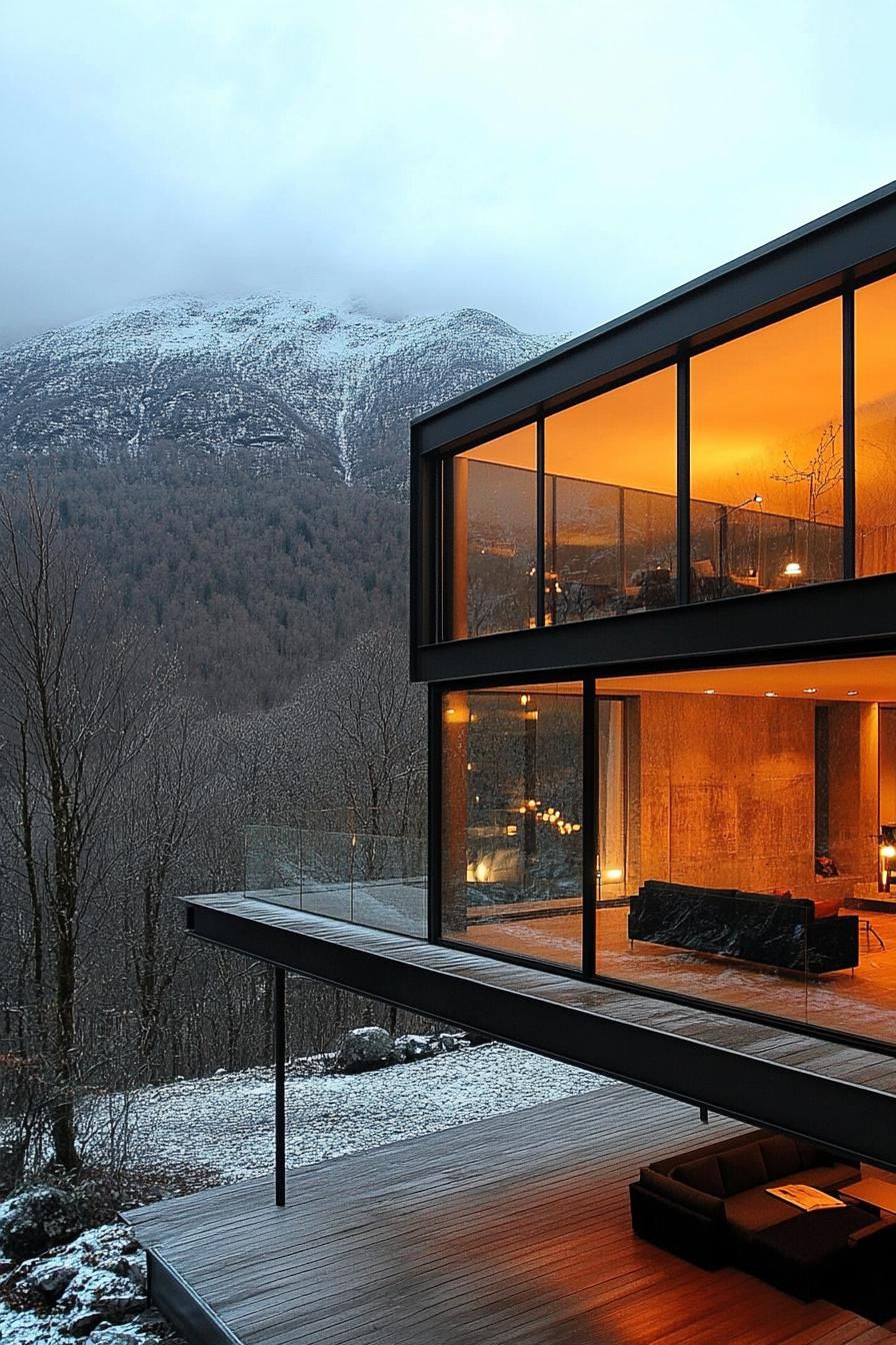 Large, Frameless Window Designs