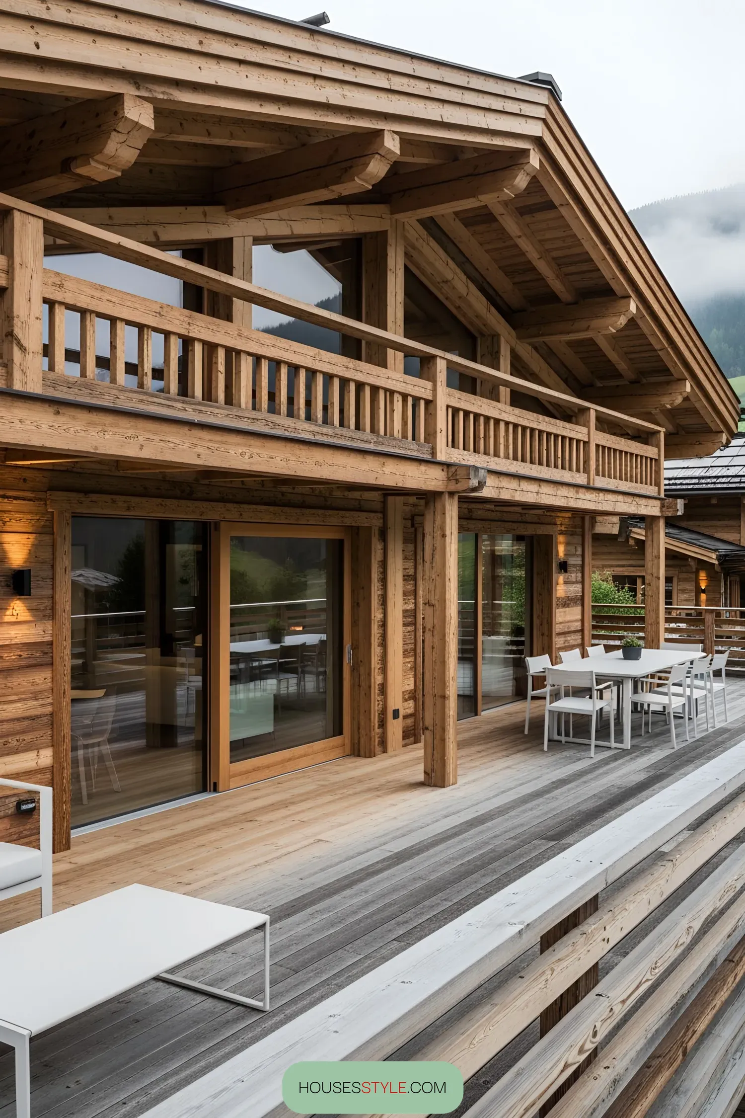 A Refined Chalet Set in Mountain Calm