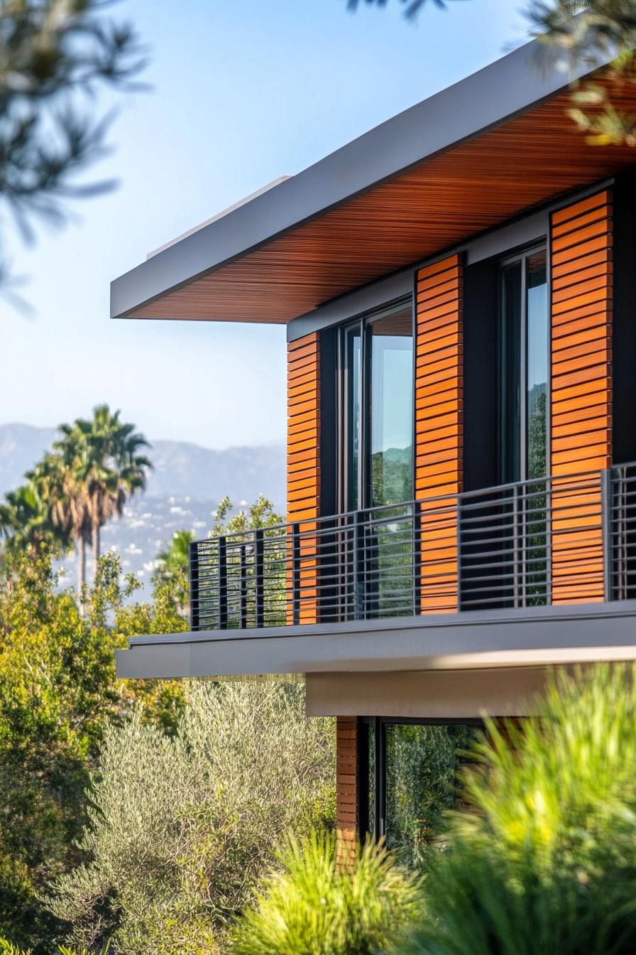 Wood Slat Details Paired With Steel Trim - photo 4