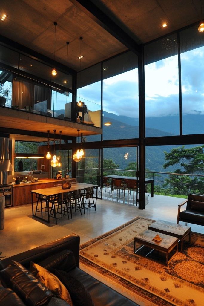 Open Floor Plans With a View