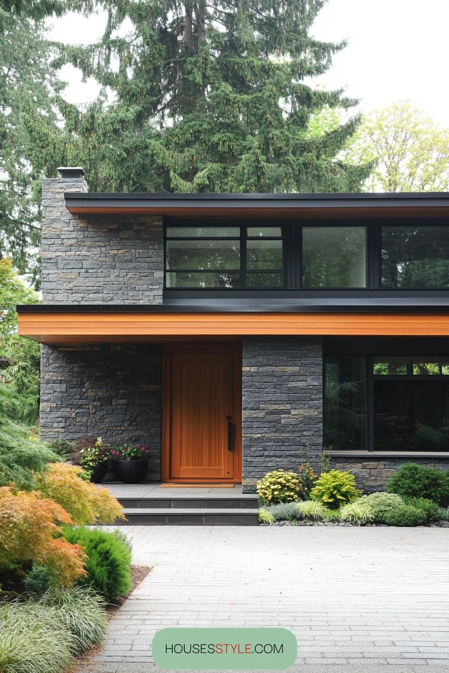 Woodsy Wonder: A Modern Retreat