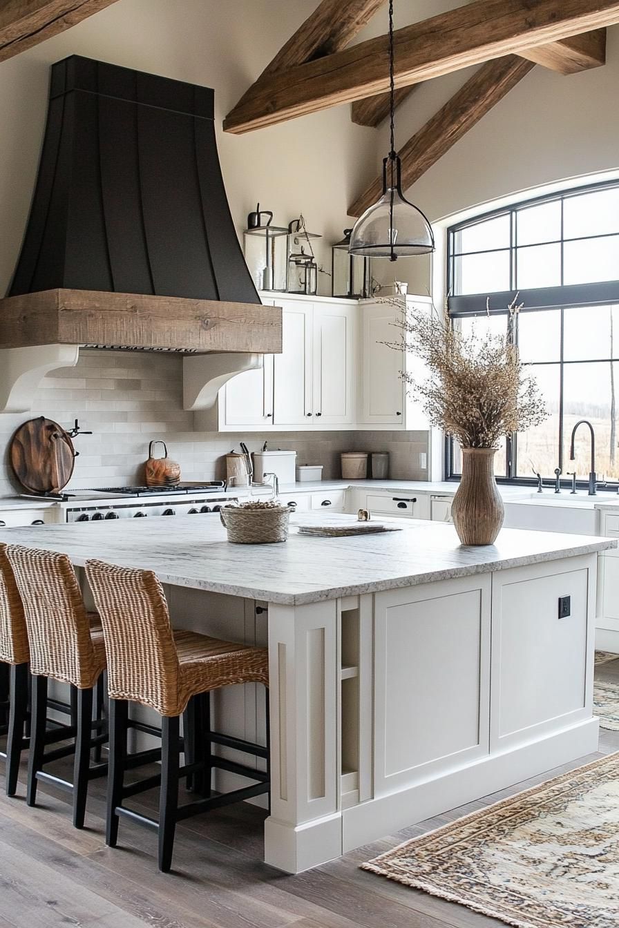 Open Kitchen Layout with a Farmhouse Sink - photo 2