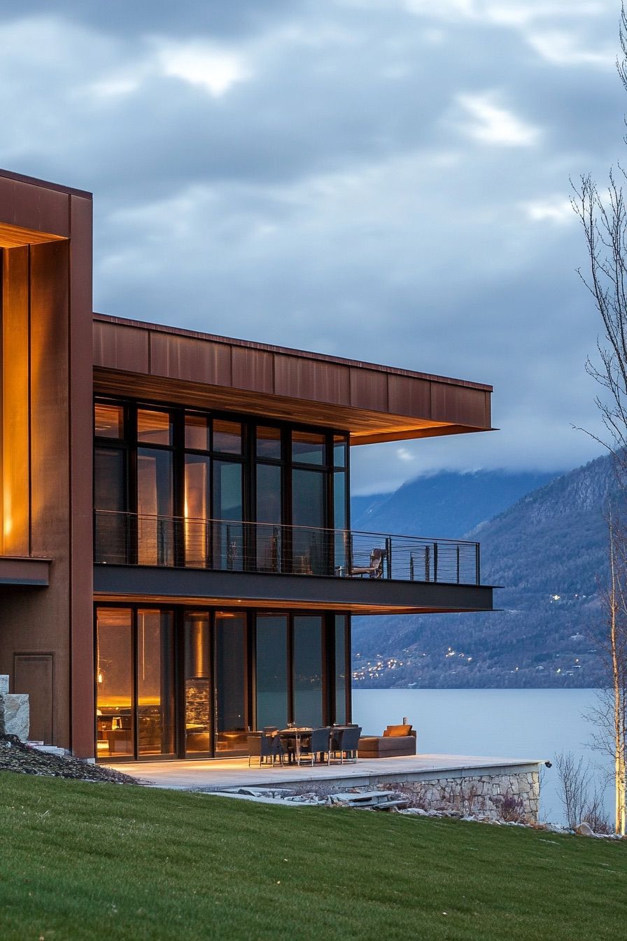Steel and Wood Facade Style - photo 3