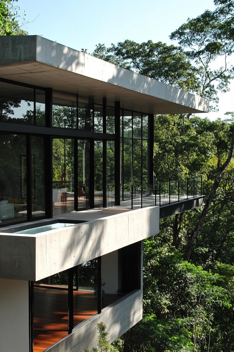 Why a Minimalist Façade With Large Windows Works