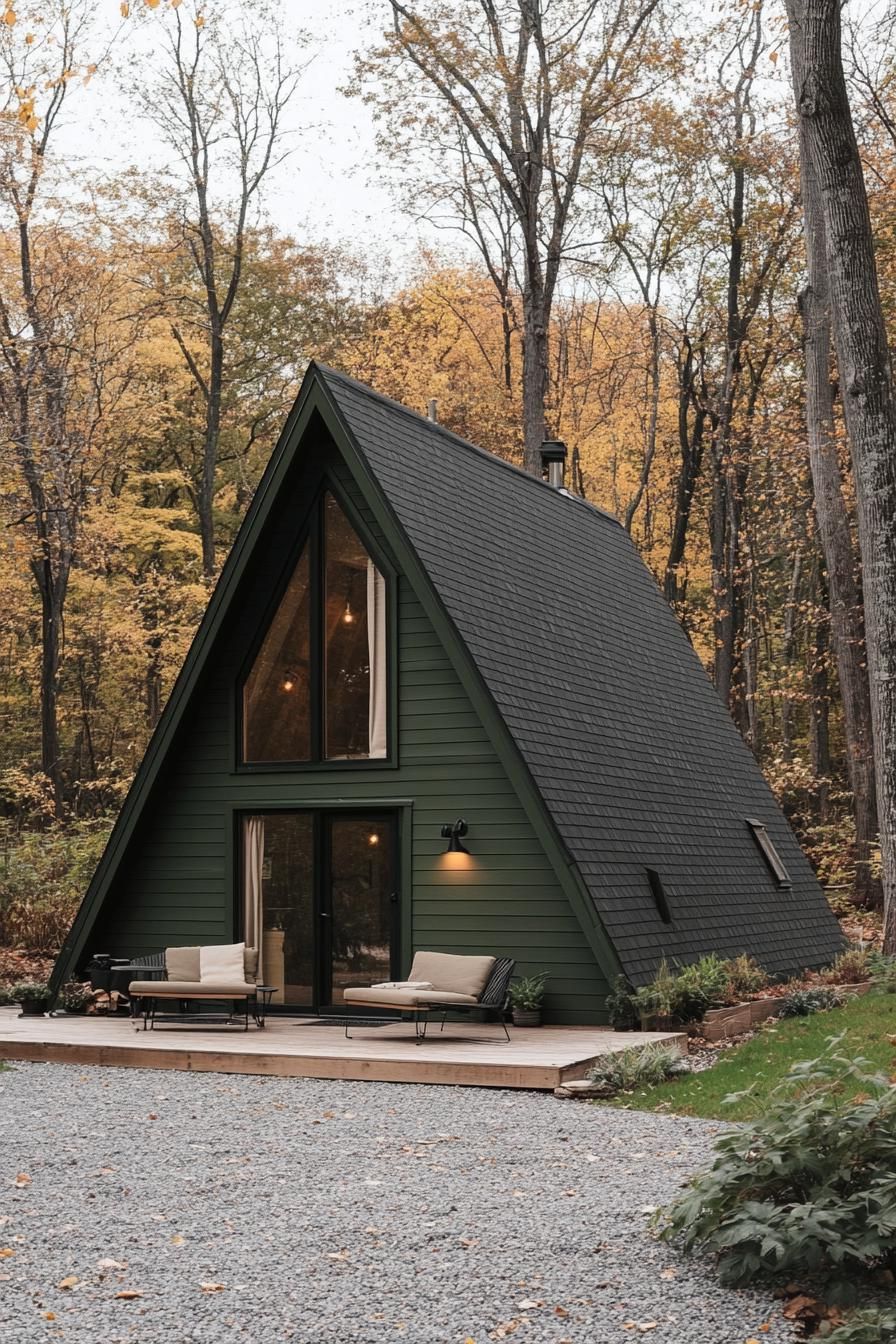 A-Frame Design with Large Eaves - photo 2