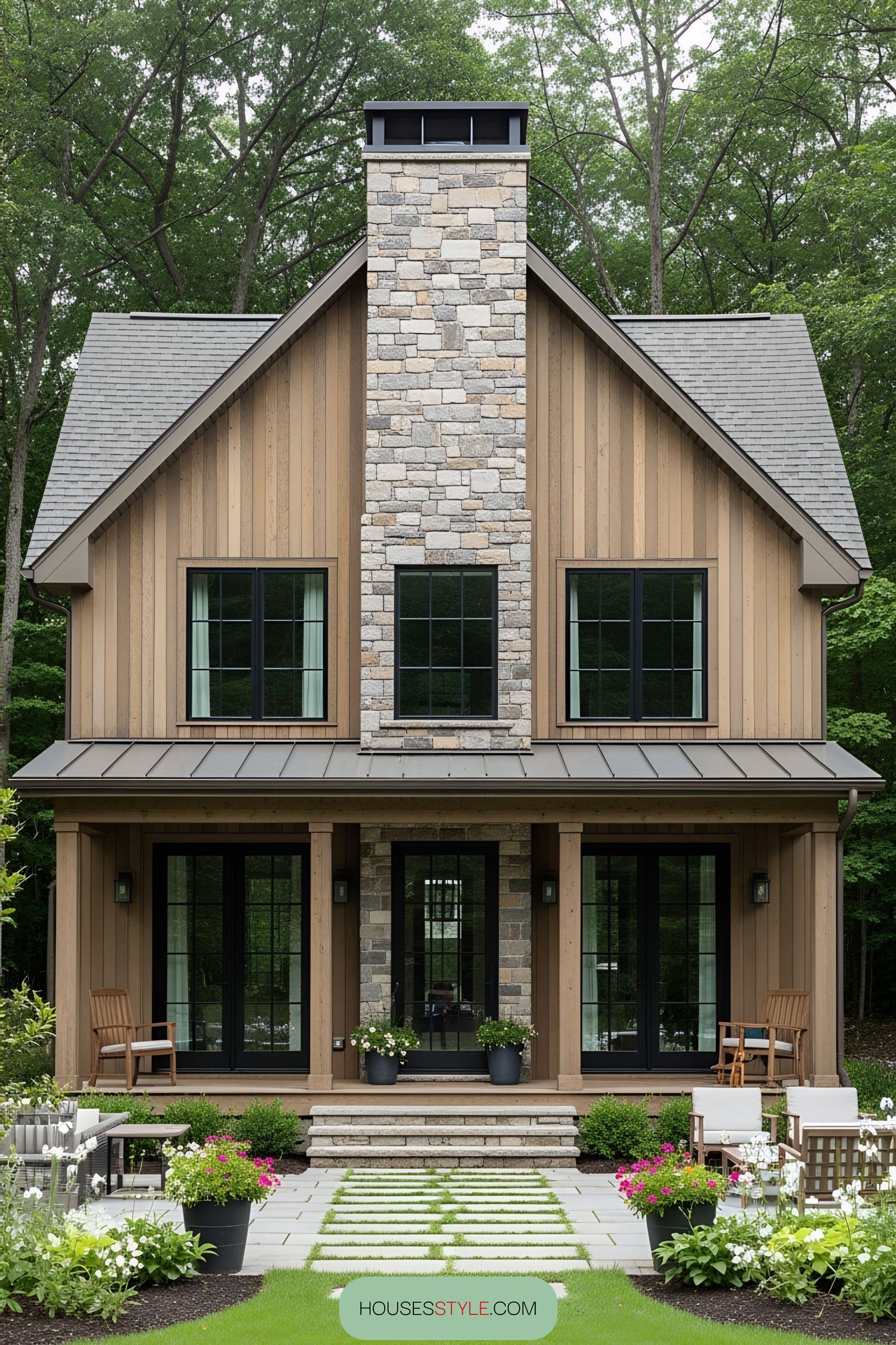 A Stone Cottage Hidden Deep in the Woods