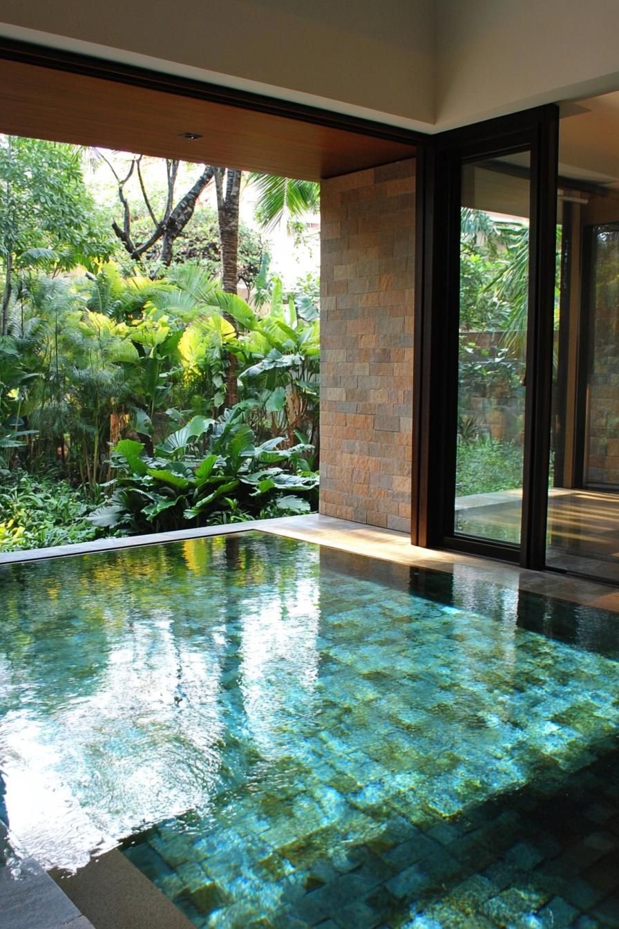Indoor-Outdoor Pool With Sliding Glass Doors - photo 3