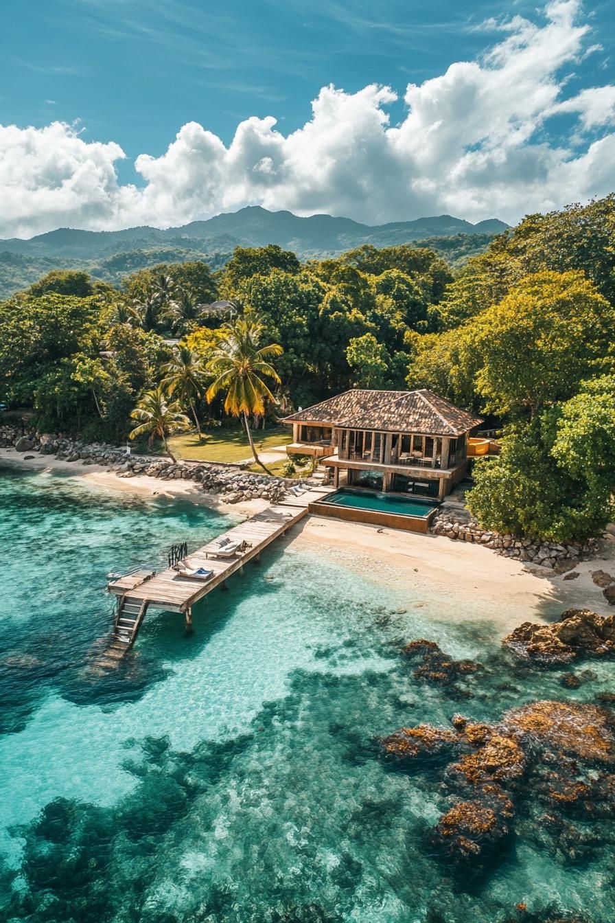 Beachfront Villa With Private Pier Access - photo 4