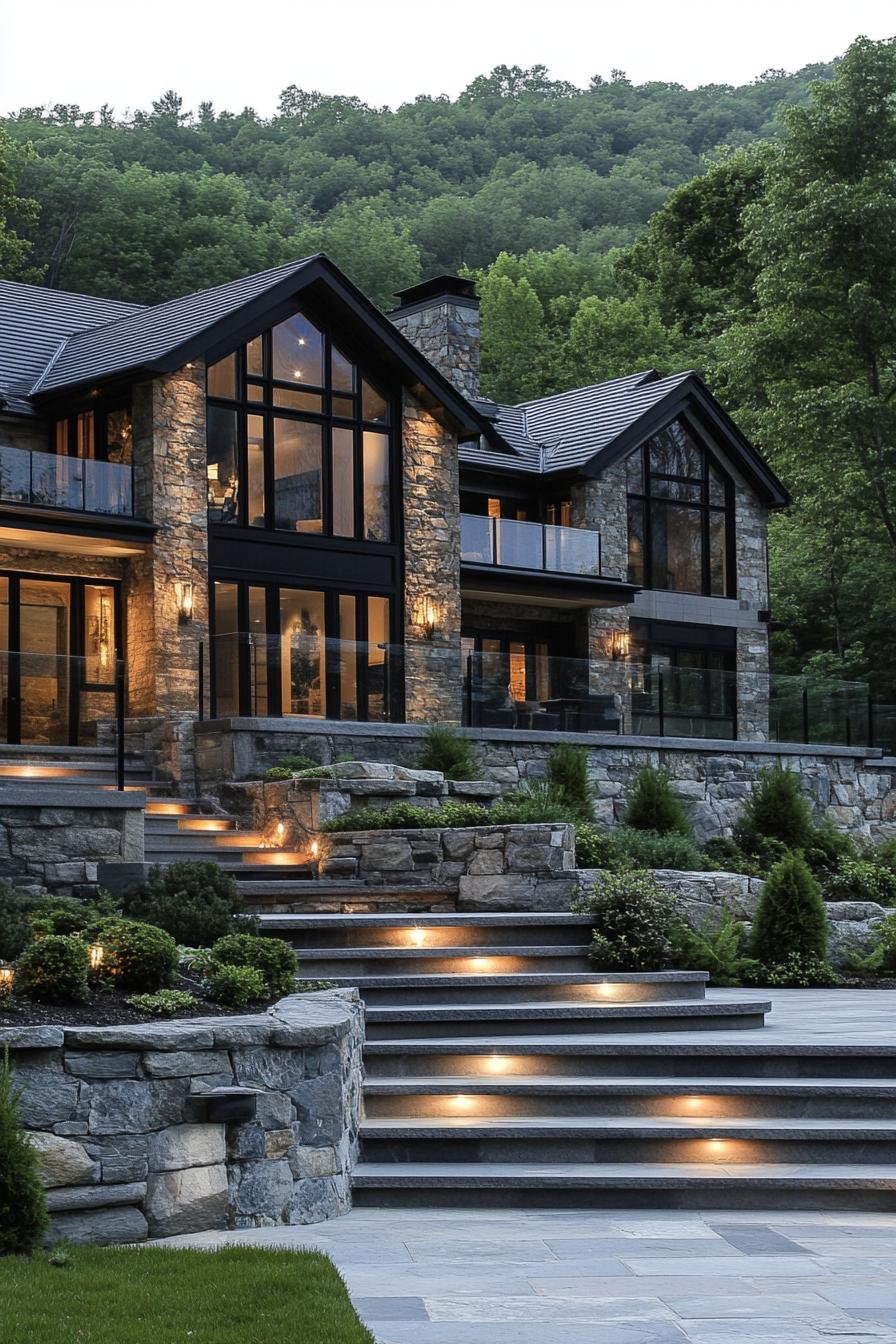 12) A Rustic Luxury Retreat