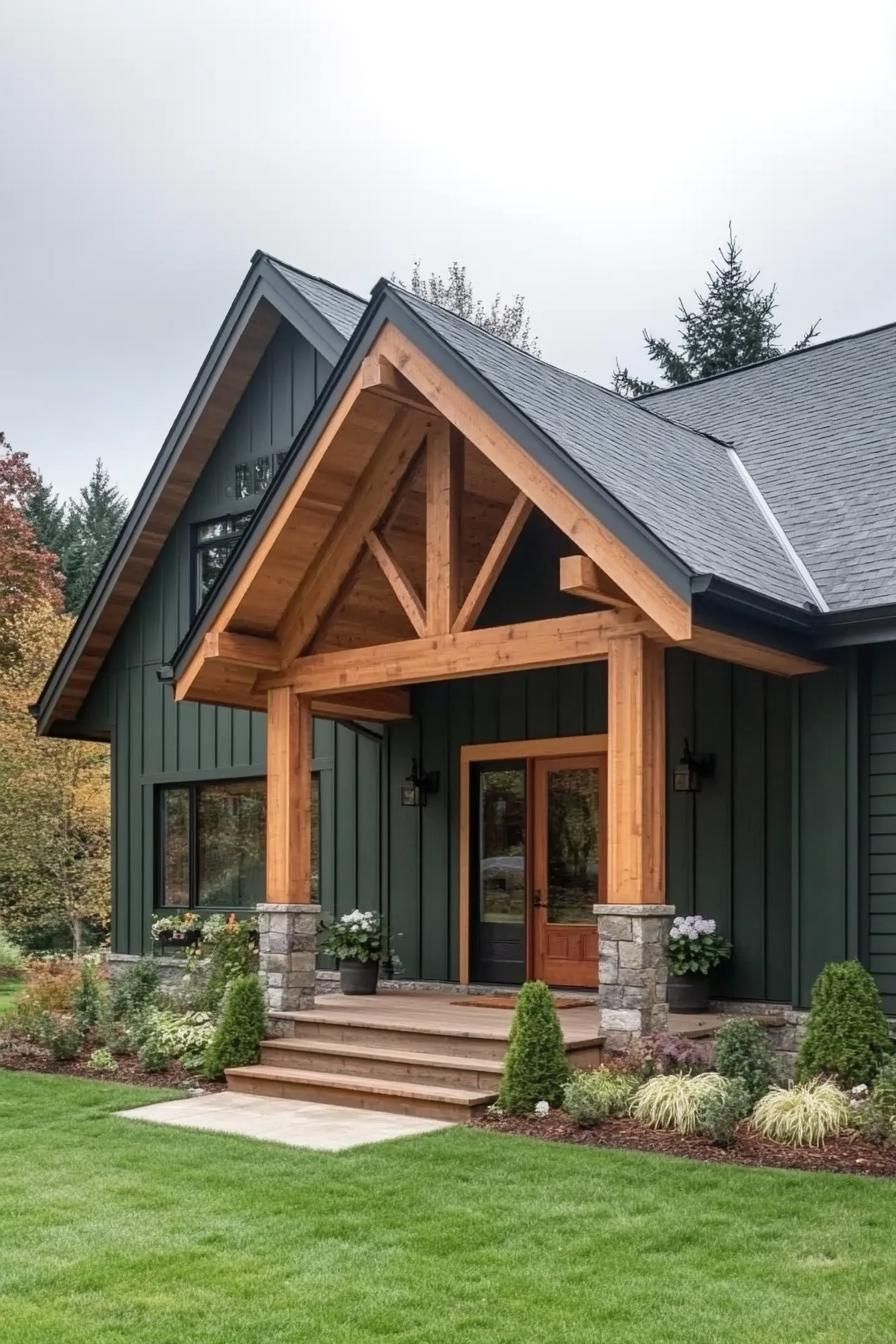 Woodsy Cottage With a Modern Edge