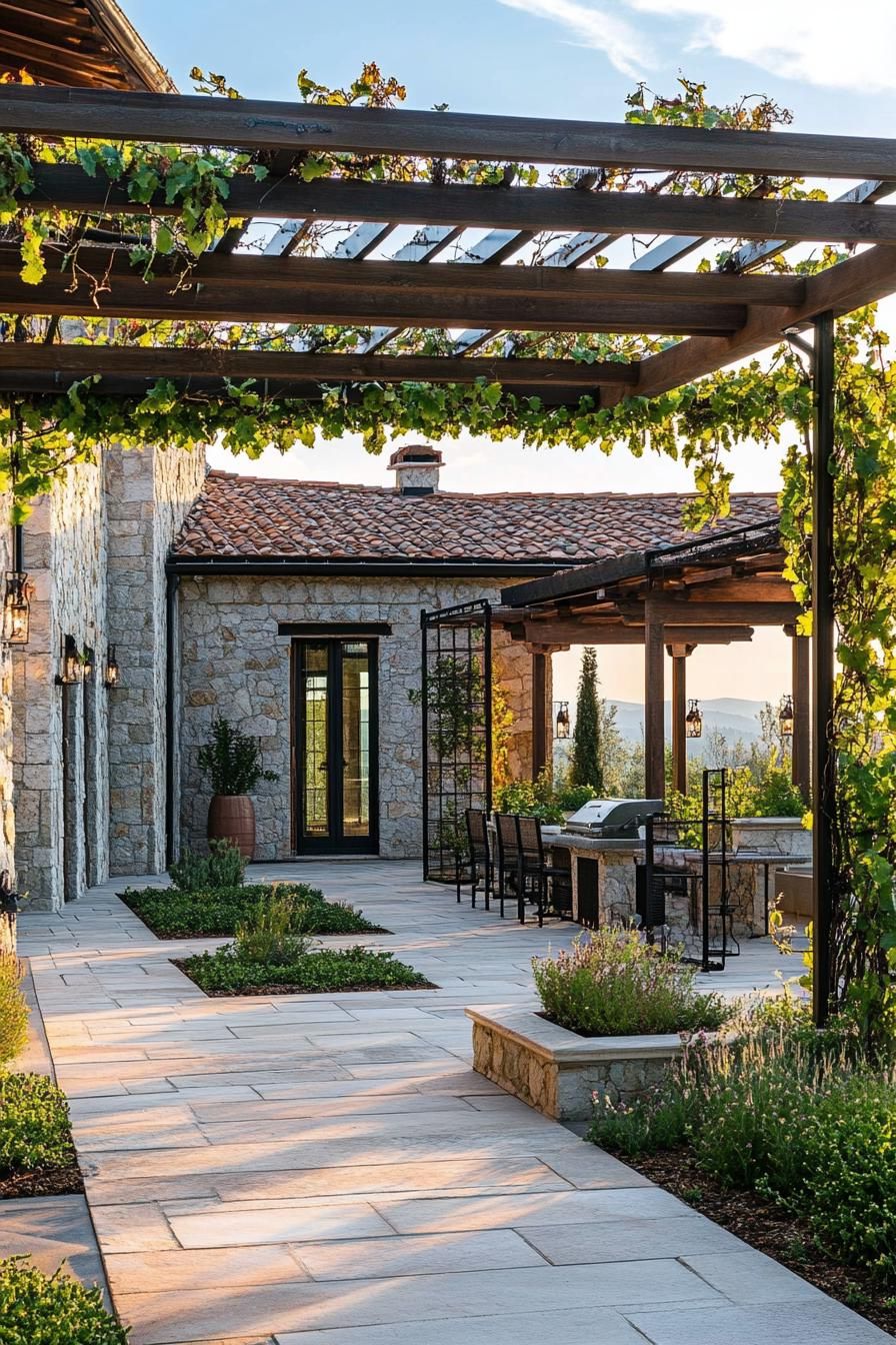 Vineyard Estate Featuring an Outdoor Pergola - photo 2