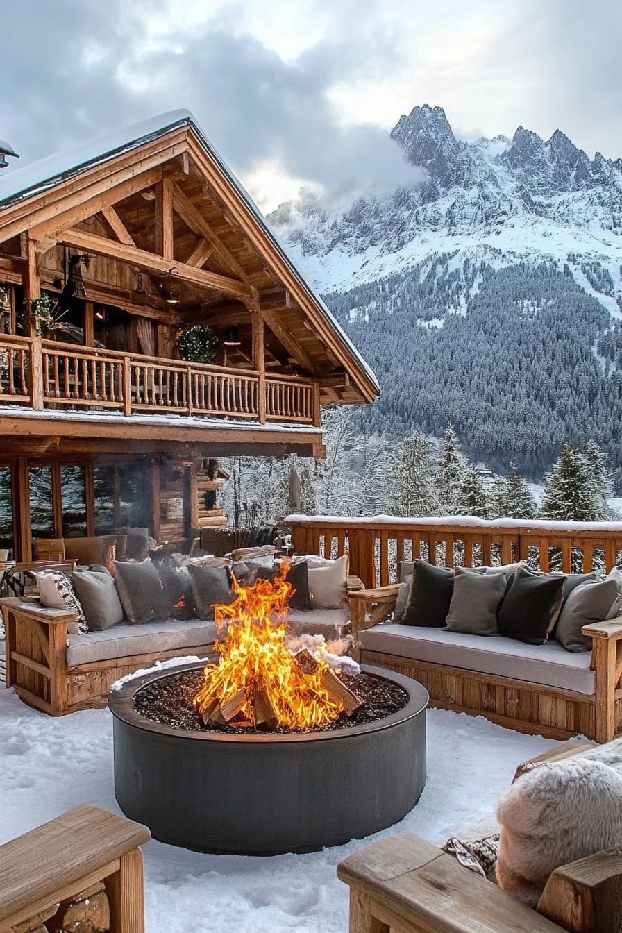 Mountain Chalet Villa Retreat
