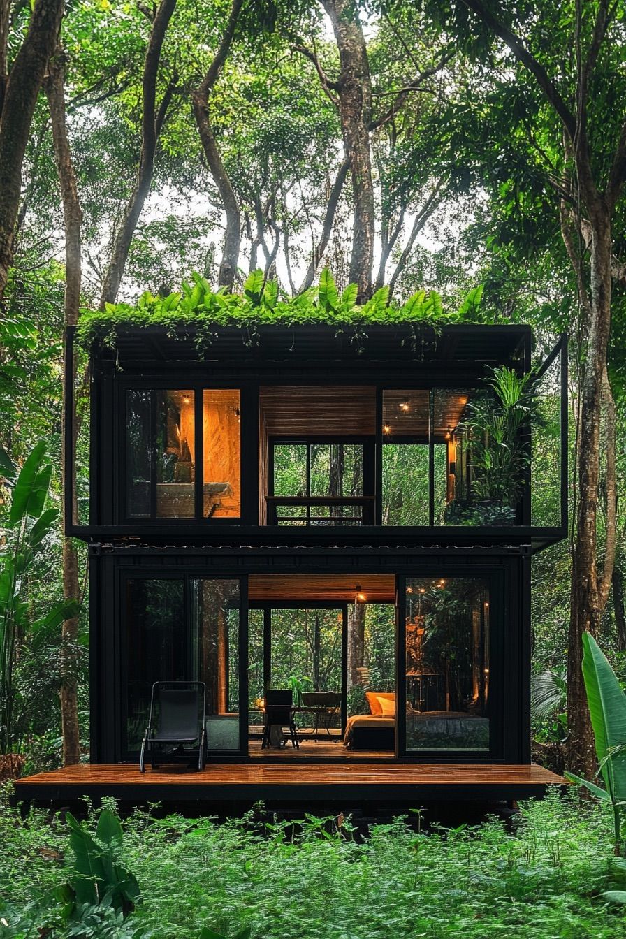 Forest Canopy Container Cabin - photo 3