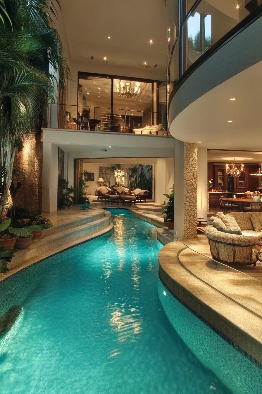 Seamless Indoor-outdoor Swimming Pool - photo 2