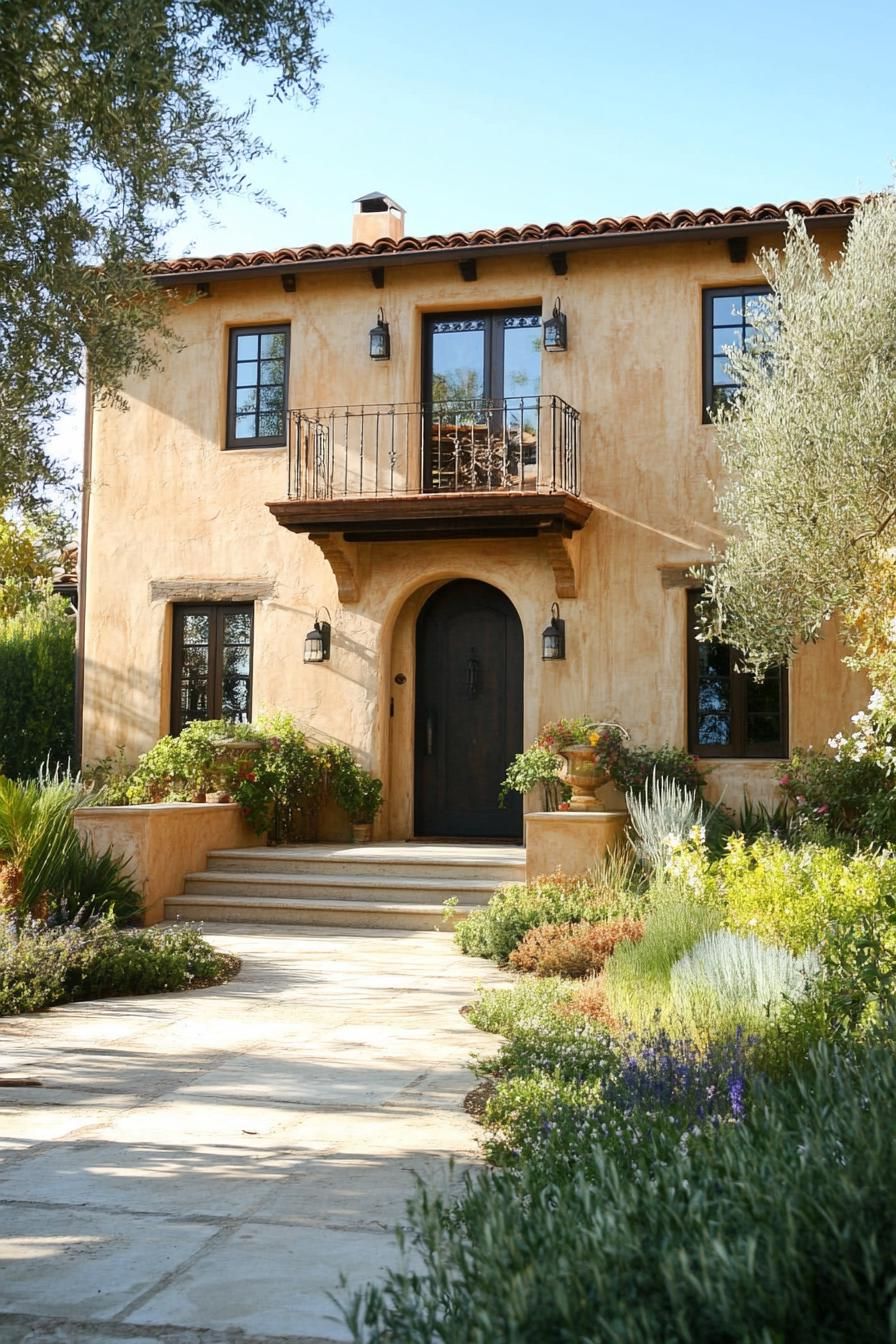 Stucco Walls in Warm Earthy Colors - photo 3