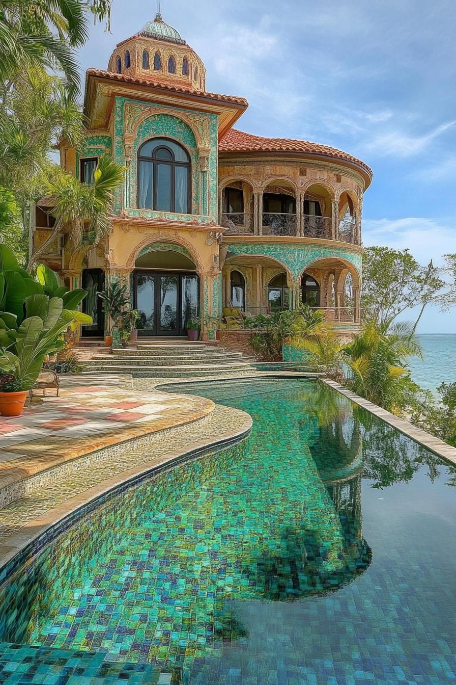 Tropical Island Mansion With Private Beach Access - photo 4