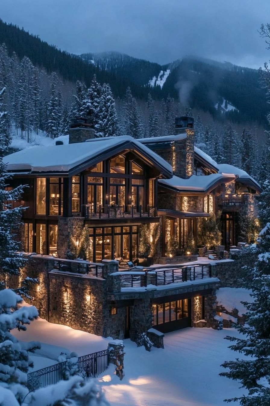 Ski-In Ski-Out Mansion With Private Runs